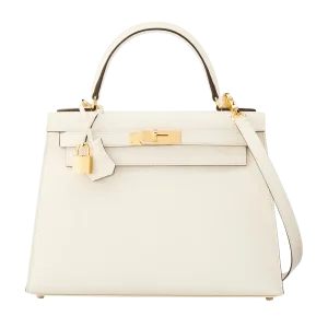 Hermes Kelly 28 Epsom Sellier GHW -【TOP】1:1 Mirror Replica Handbags