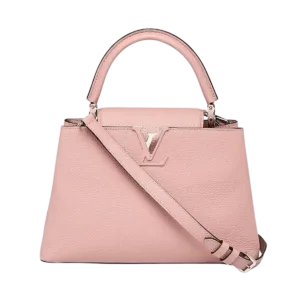 Louis Vuitton Magnolia Taurillon Leather Capucines PM Bag -【TOP】1:1 Mirror Replica Handbags